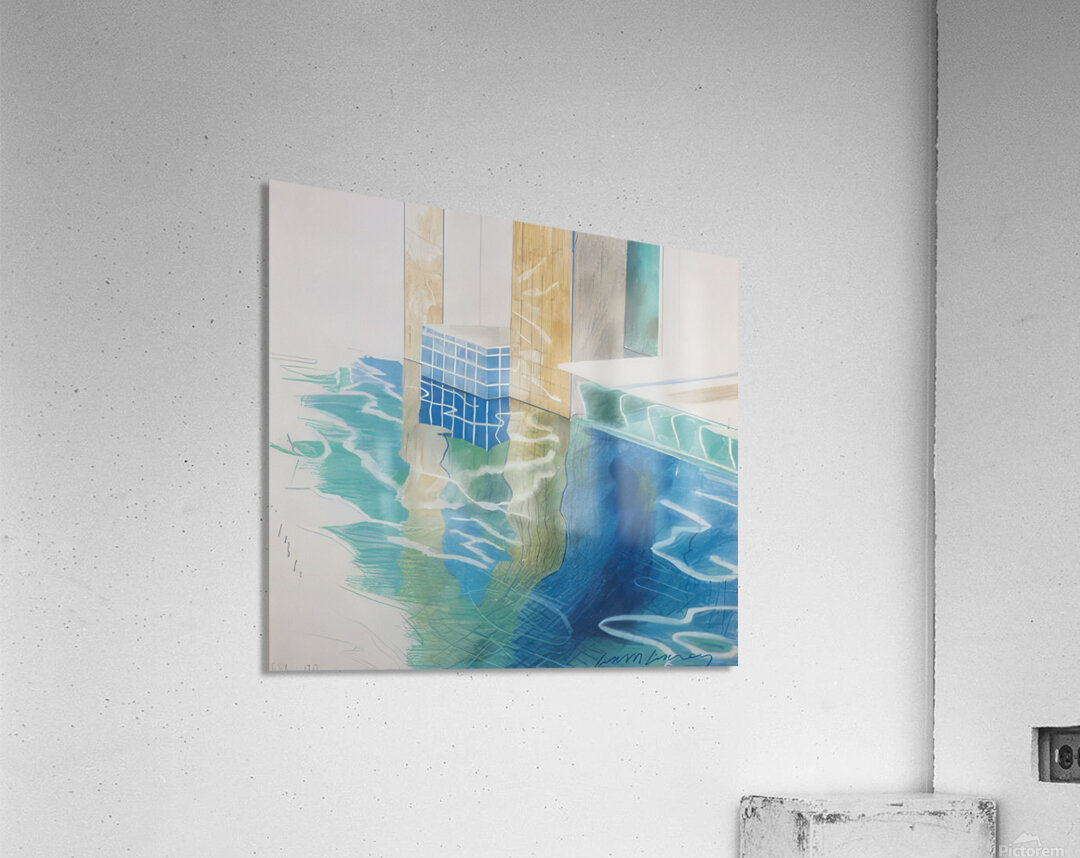 David Hockney Acrylic Print