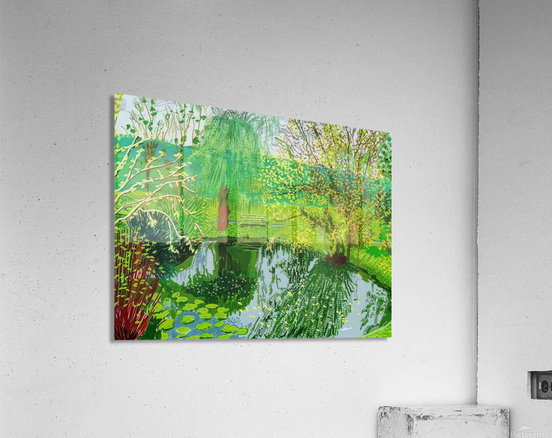 David Hockney Acrylic Print