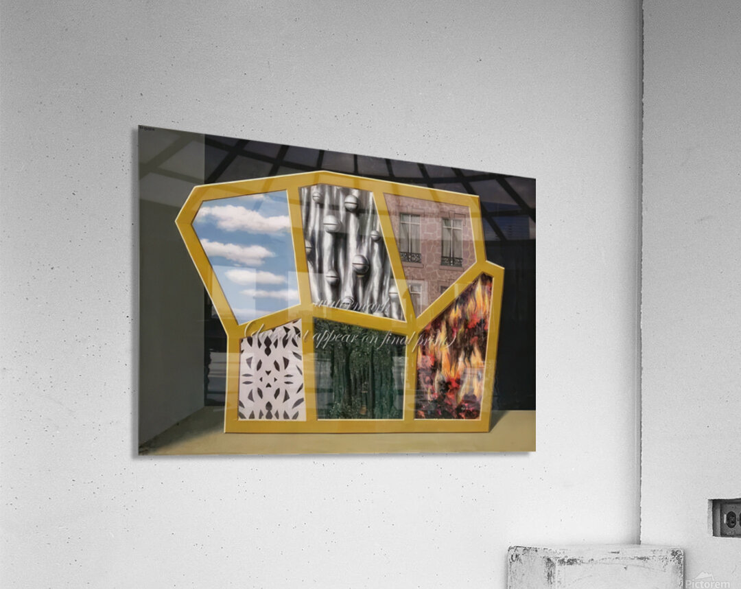 Rene Magritte Acrylic Print