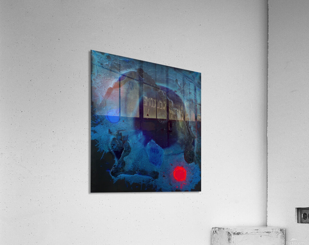 John Hoyland 26 Acrylic Print