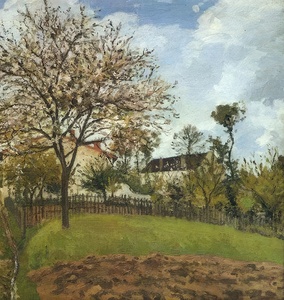 Landscape at Louveciennes 1870 Camille Pissaro