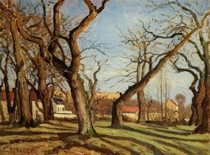 Chestnut Trees at Louveciennes 1872 Camille P