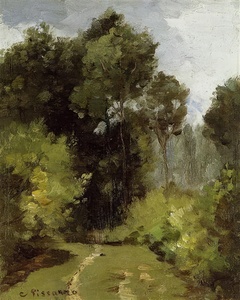 In the Woods 1864 Camille Pissarro