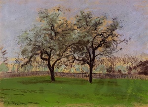 Apples Trees at Pontoise 1872 Camille Pissarr