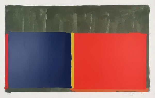 John Hoyland 55 Print