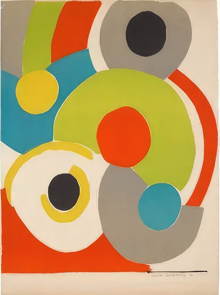 Sonia Delaunay 22 Print