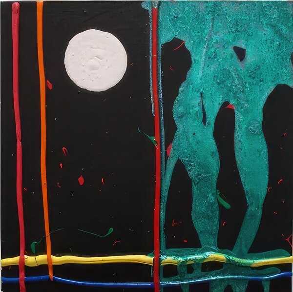 John Hoyland 52 Print