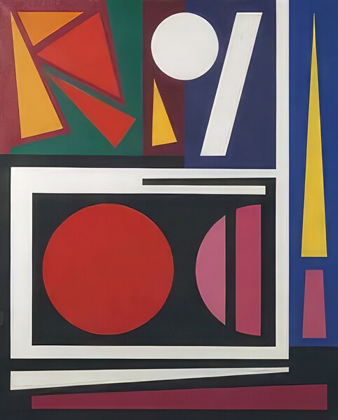 Auguste Herbin 36 Print