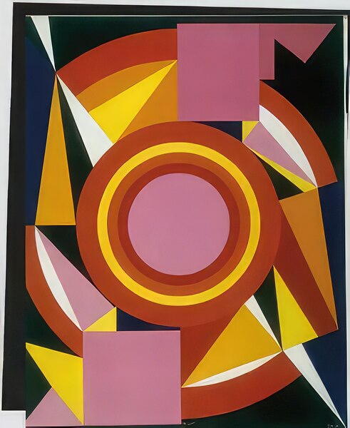 Auguste Herbin 51 Print