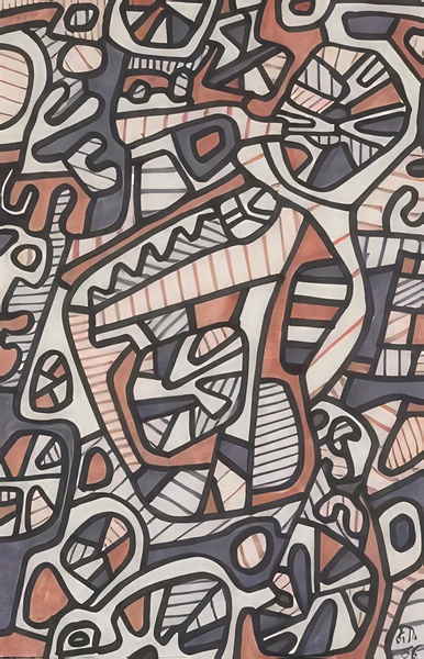 JEAN DUBUFFET 3 Print