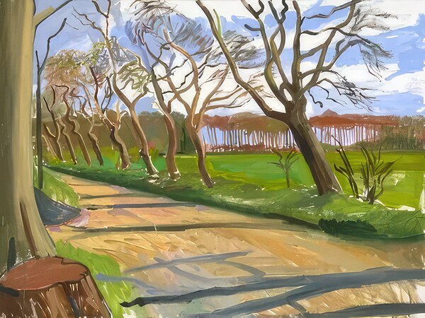 David Hockney Art Print