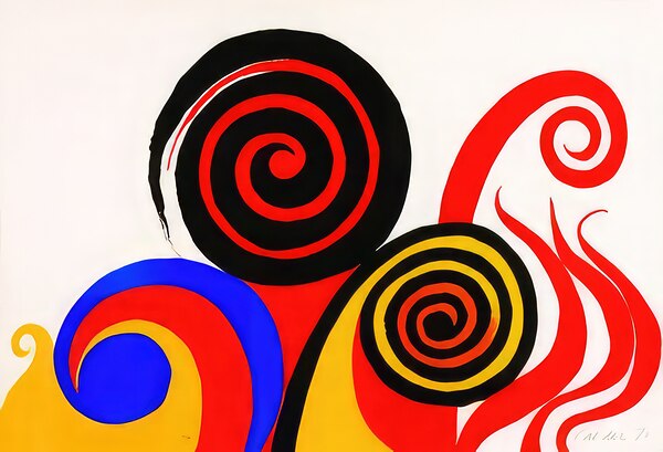 Alexander Calder 50 Print