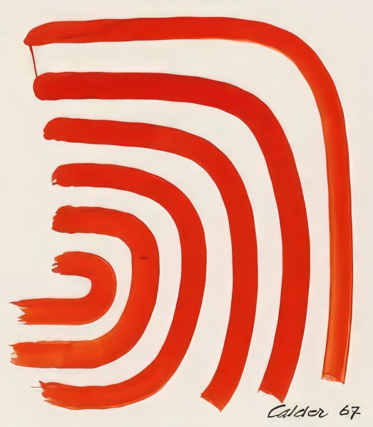 Alexander Calder 5 Print