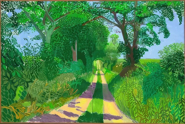David Hockney 55 Print