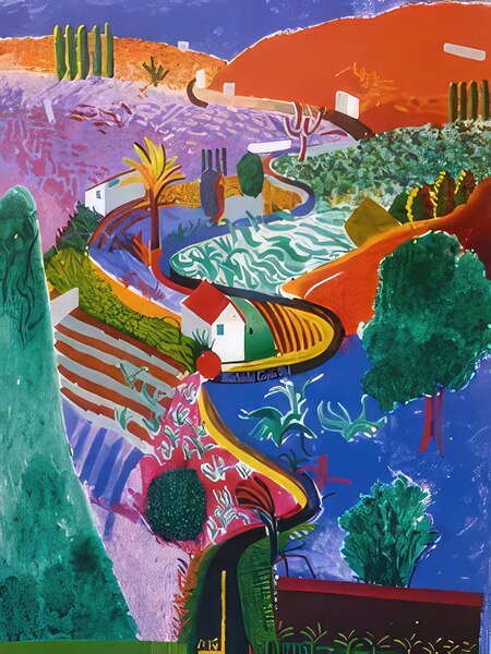 David Hockney 15 Print