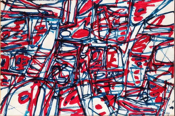 JEAN DUBUFFET 6 Print
