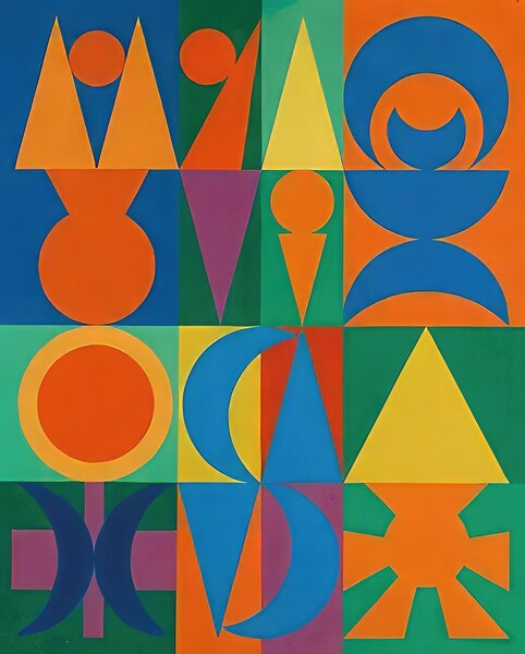Auguste Herbin 27 Print