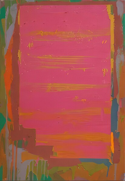 John Hoyland 51 Print