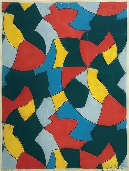 Serge Poliakoff 6 Print