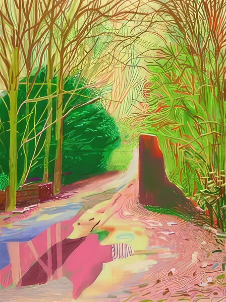 David Hockney 27 Print