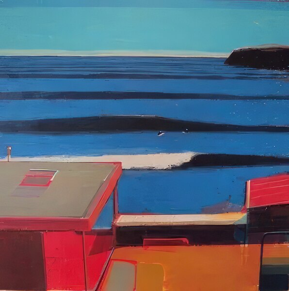 Richard Diebenkorn 5 Print