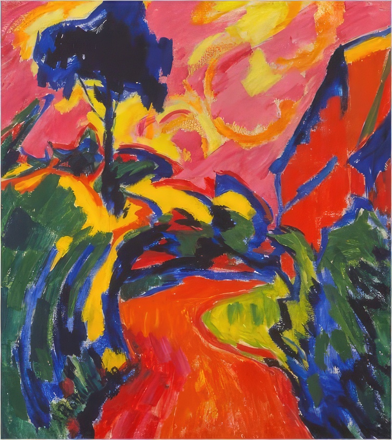 Ernst Ludwig Kirchner 65  Print