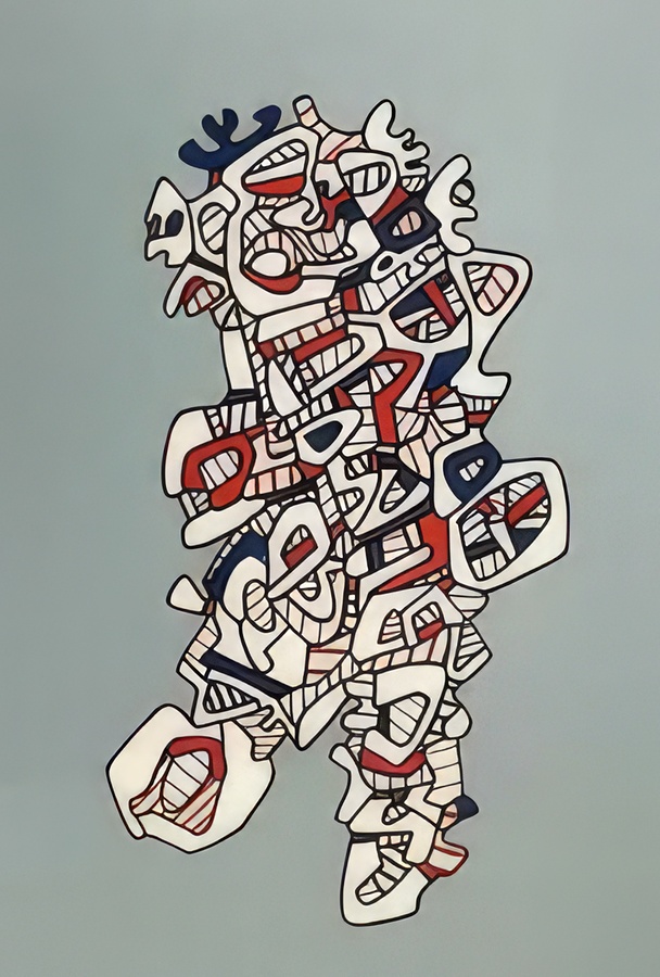 JEAN DUBUFFET 50  Print