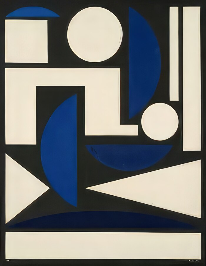 Auguste Herbin 12  Print