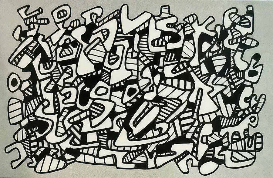 JEAN DUBUFFET 65  Print