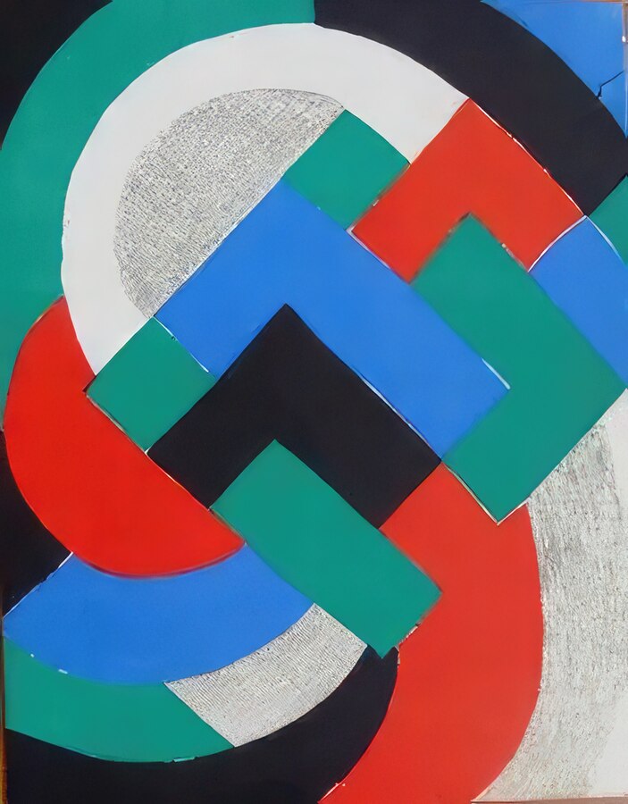 Sonia Delaunay 75  Print