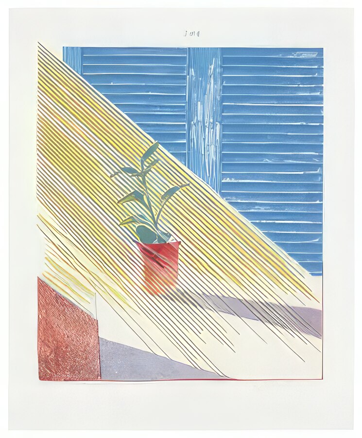 David Hockney 7  Print