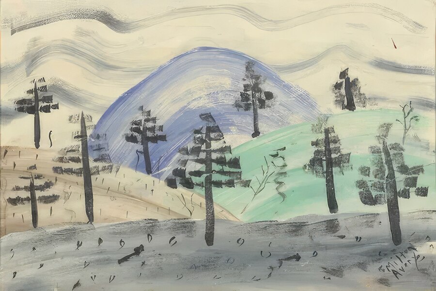 Milton Avery 50  Print