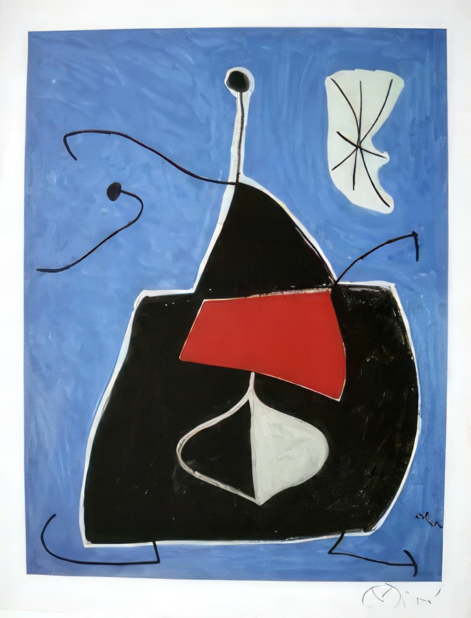 Joan Miro  Imprimer
