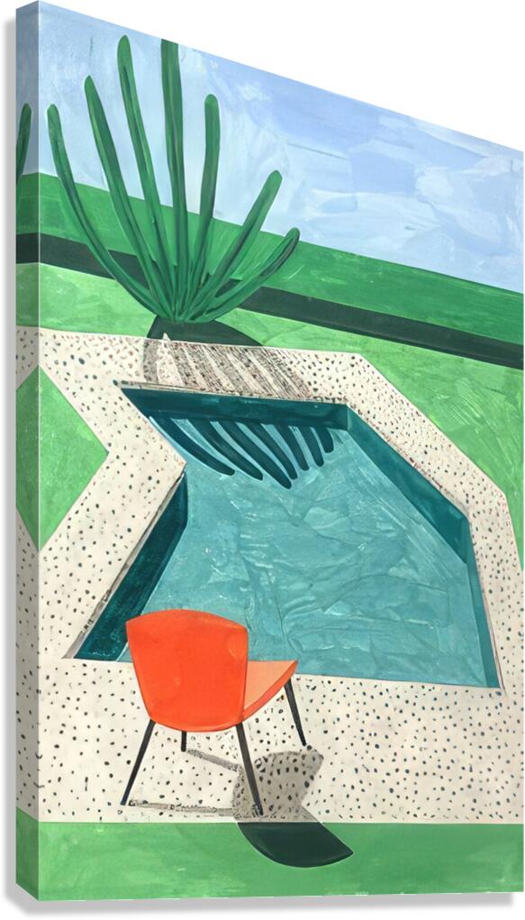 David Hockney 9 Canvas Print