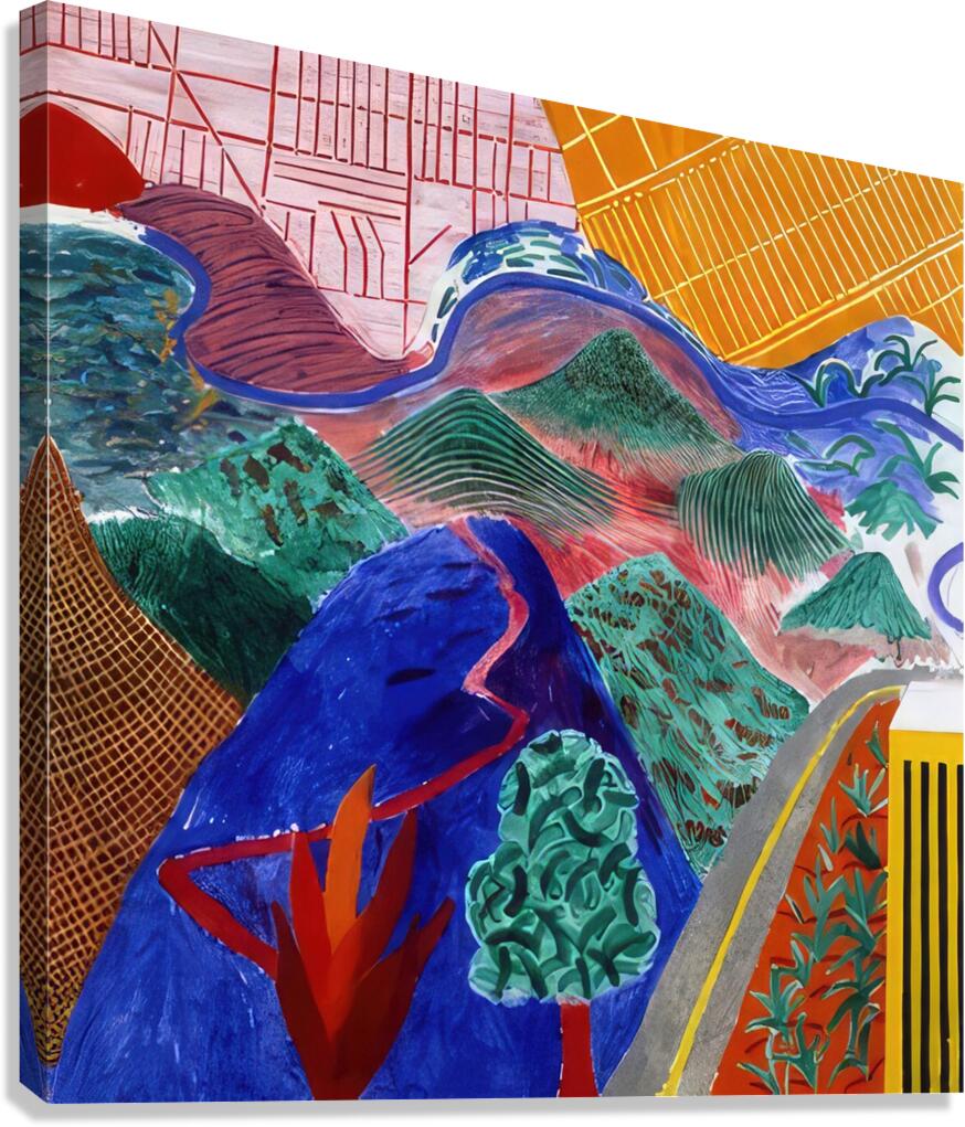 David Hockney  Canvas Print