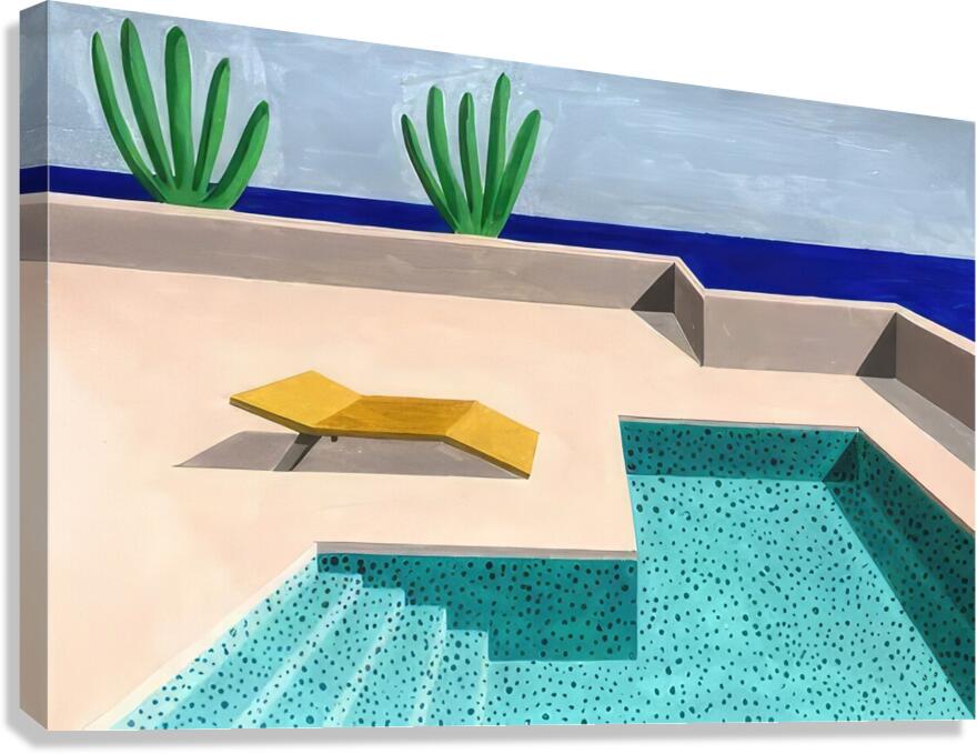 David Hockney Canvas Print