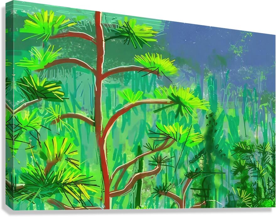 David Hockney 99 Canvas Print