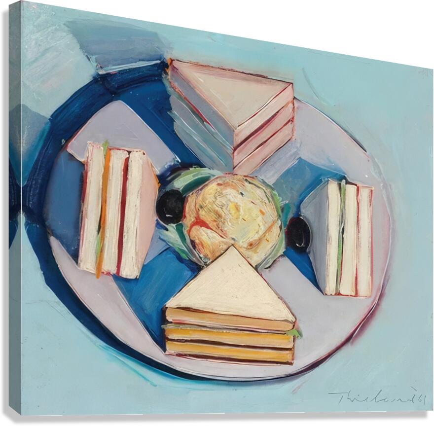 Wayne Thiebaud Canvas Print