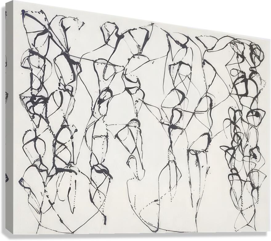 Art by Brice Marden   Canvas Print