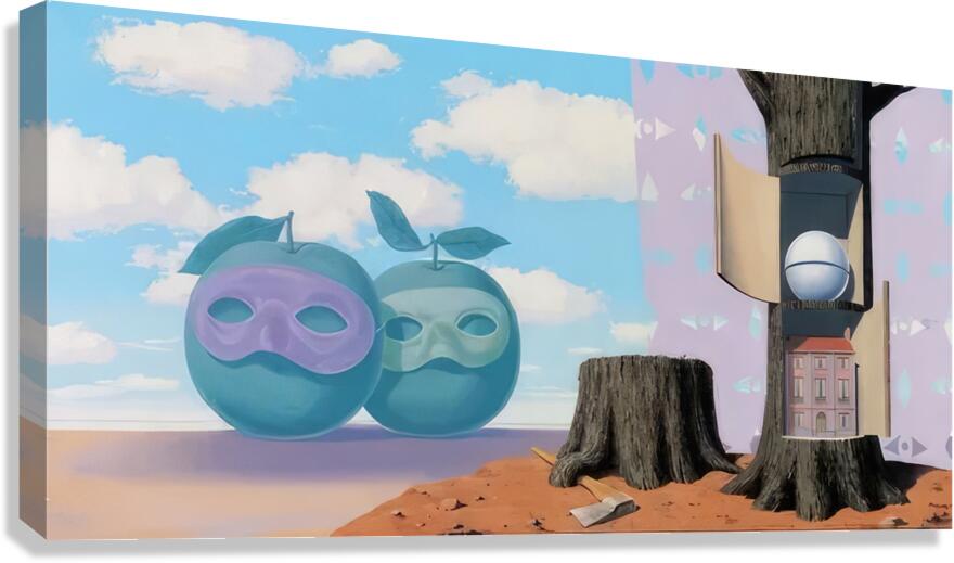 Rene Magritte Canvas Print