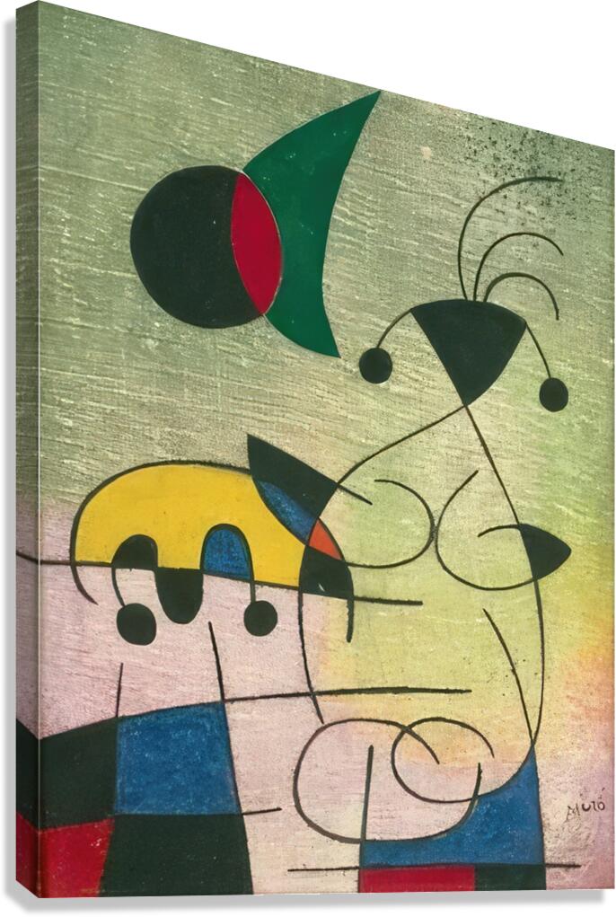 Joan Miro Canvas Print