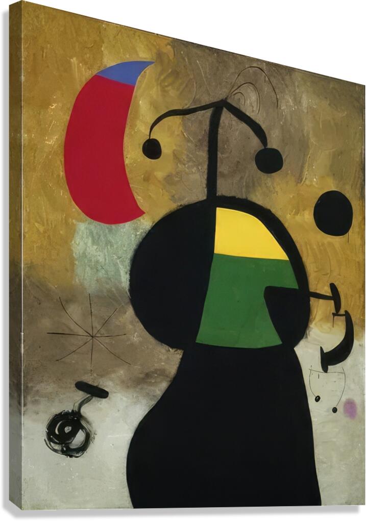 Joan Miro Canvas Print