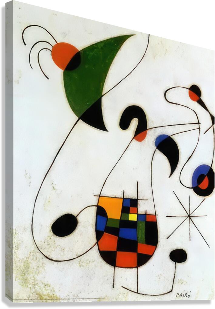 Joan Miro Canvas Print