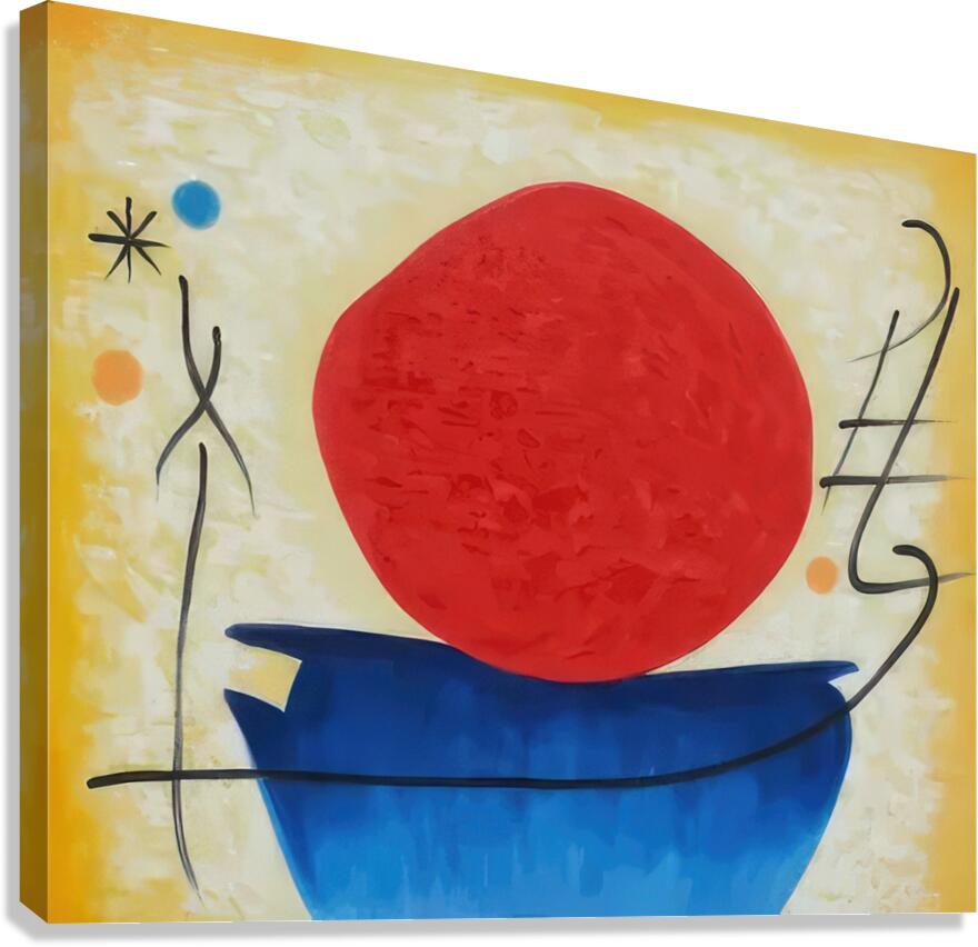 Joan Miro Canvas Print