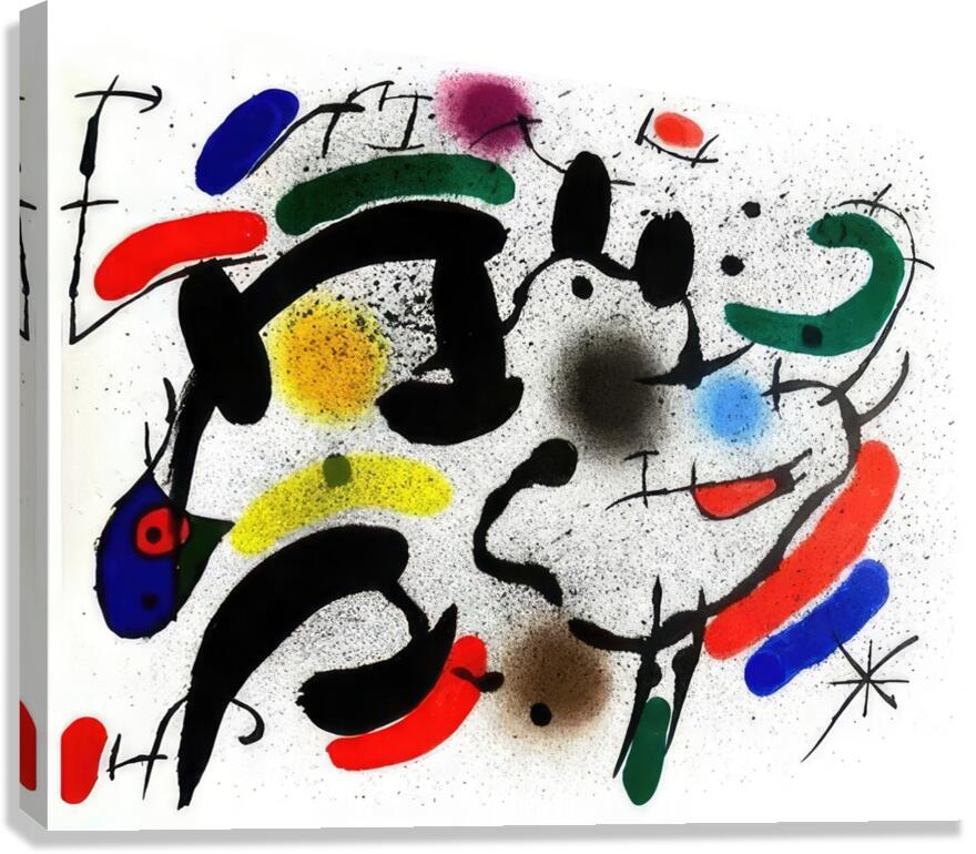 Joan Miro Canvas Print
