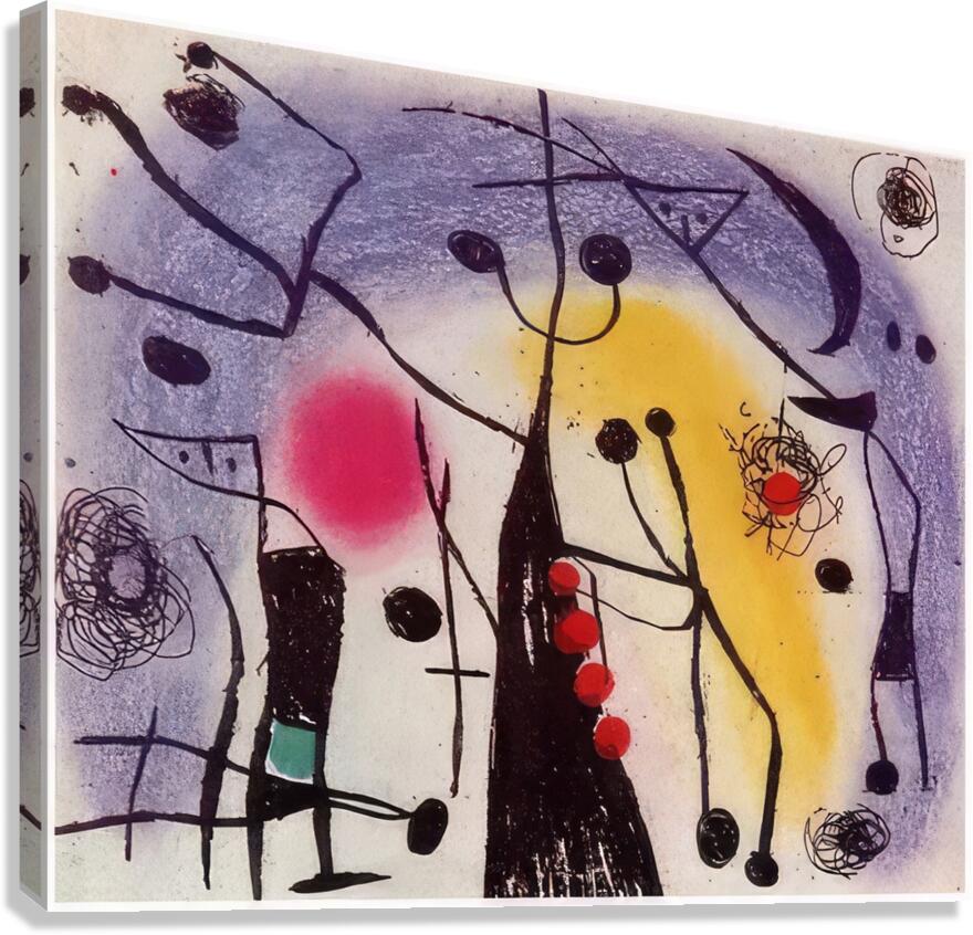 Joan Miro Canvas Print