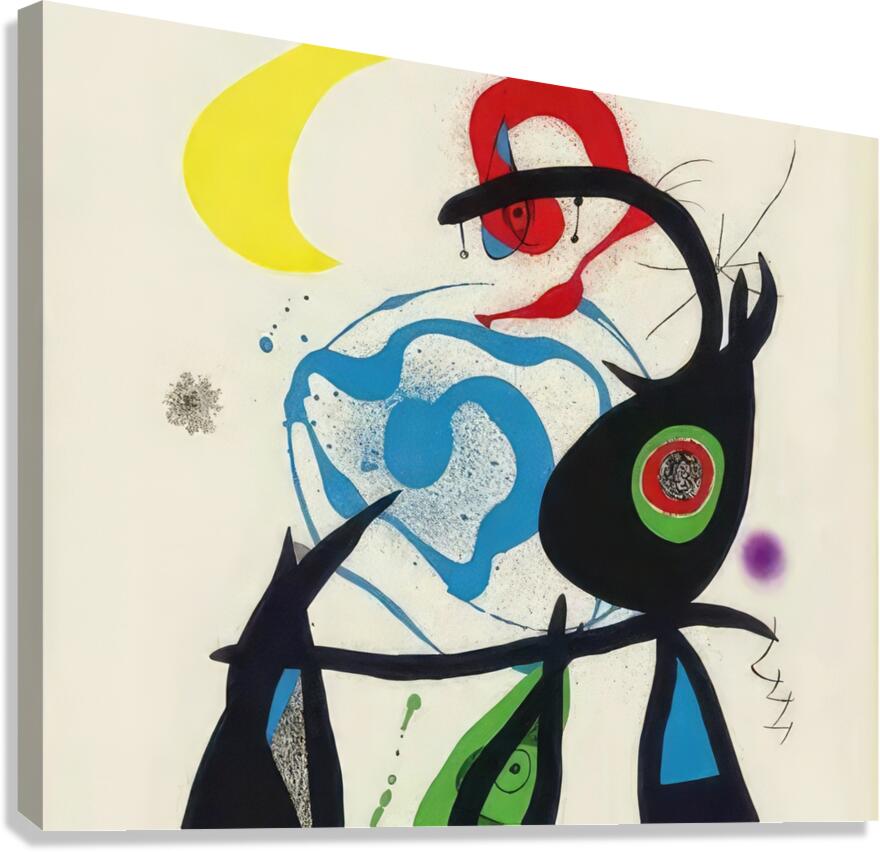 Joan Miró 24 Canvas Print