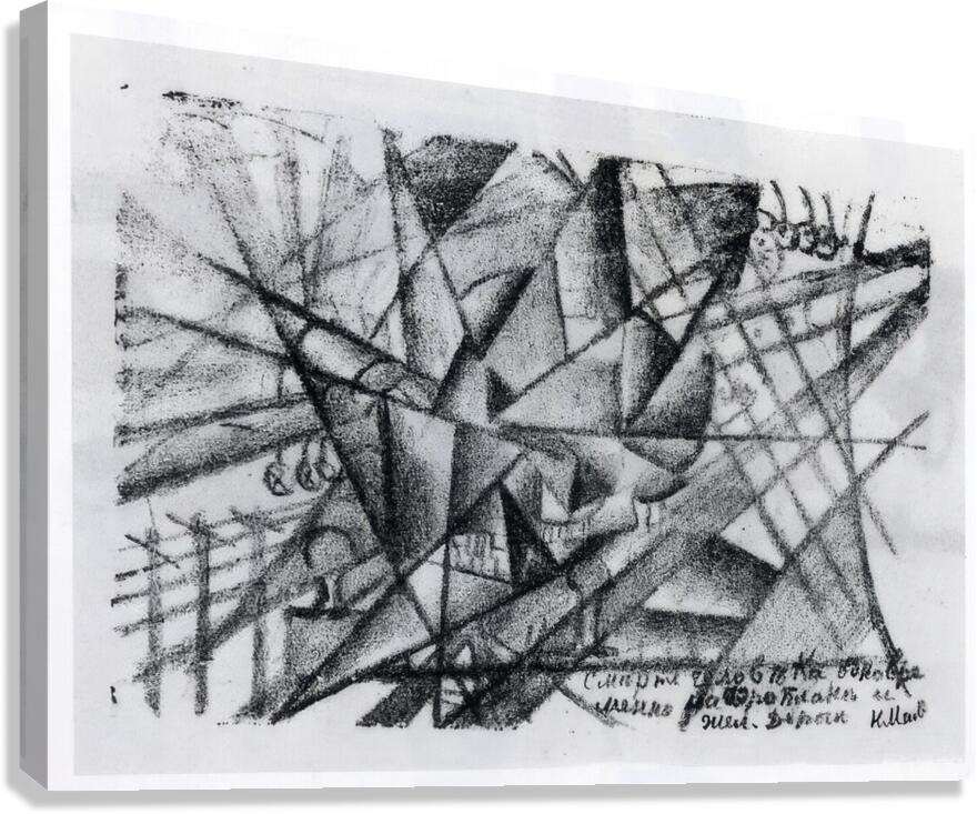 Kazimir Malevich 10 Canvas Print