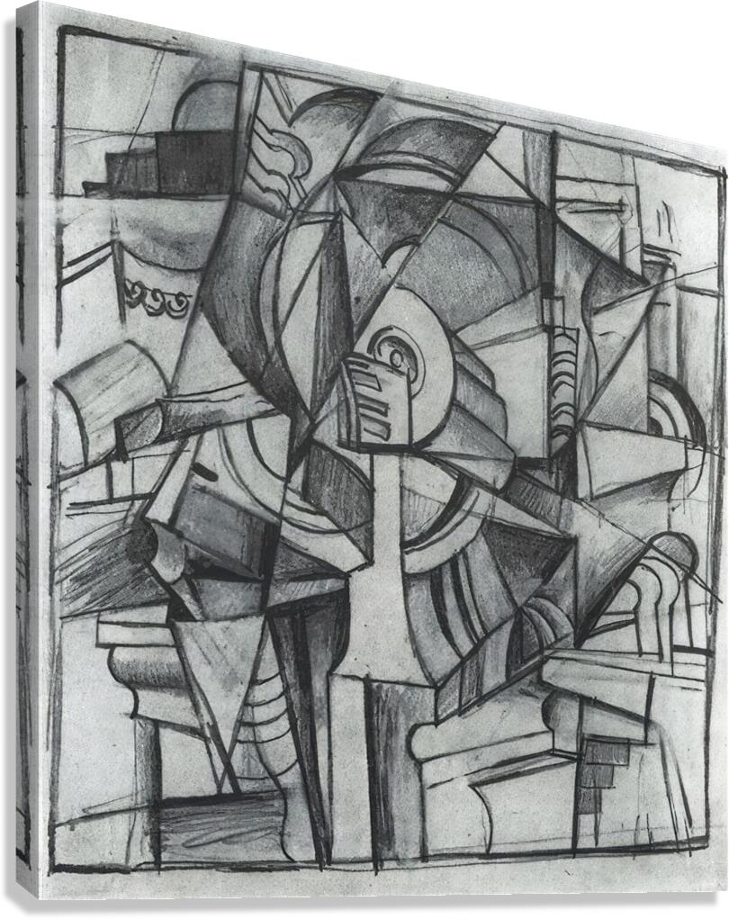 Kazimir Malevich 40 Canvas Print