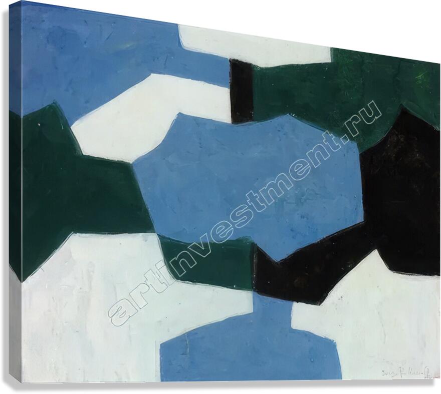 Serge Poliakoff 53 Canvas Print